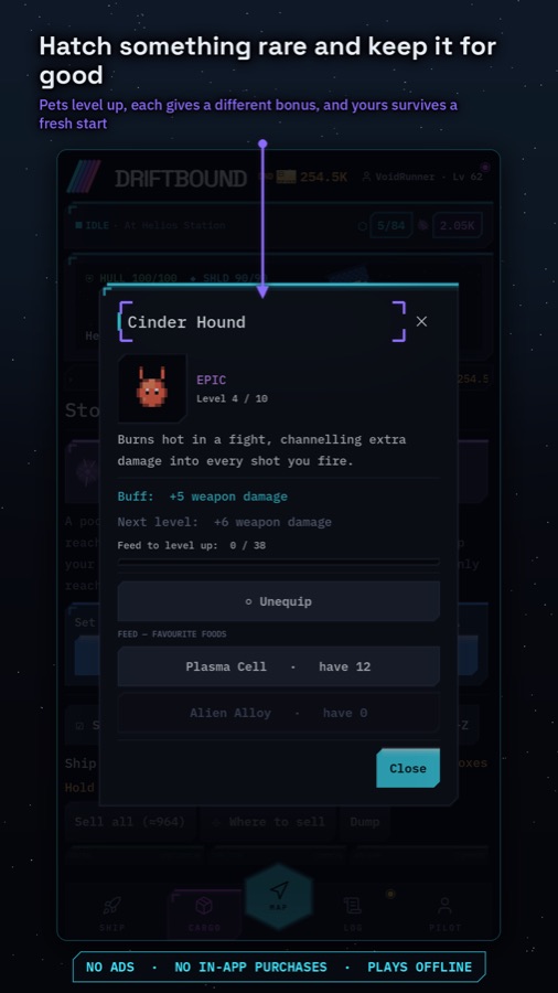 Space pets hatched from rare eggs